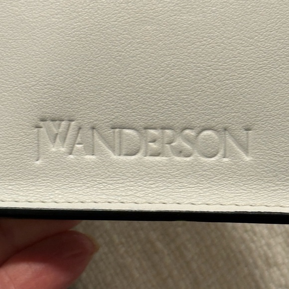 JW ANDERSON white shoulder bag with gold tone hardware - Picture 6 of 9